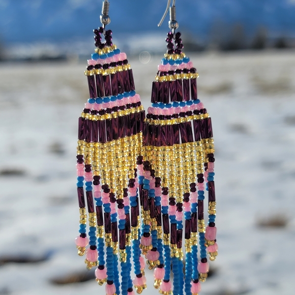Handmade SouthWestern Earrings - Picture 2 of 4